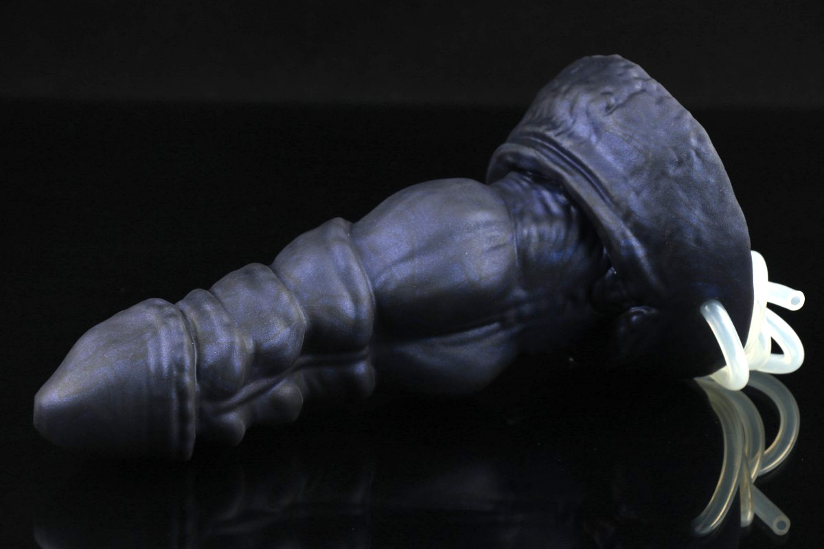 NEW Bad Dragon NOVA Fantasy MEDIUM Silicone Dildo Toy CUM TUBE + LUBE Toy