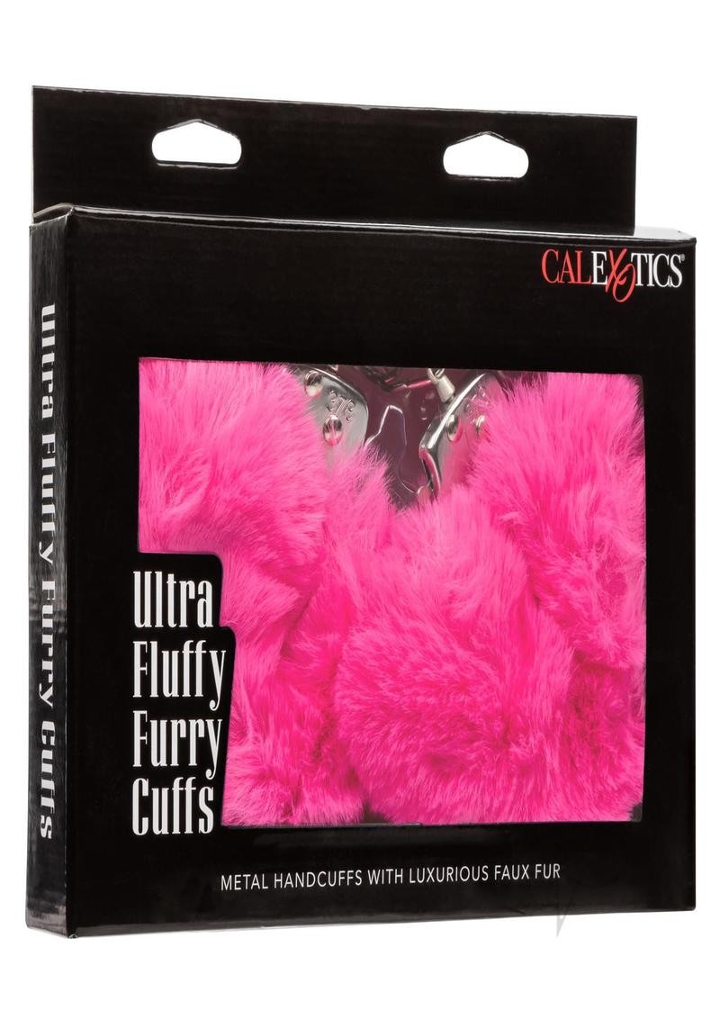 Ultra Fluffy Furry Cuffs – Pink