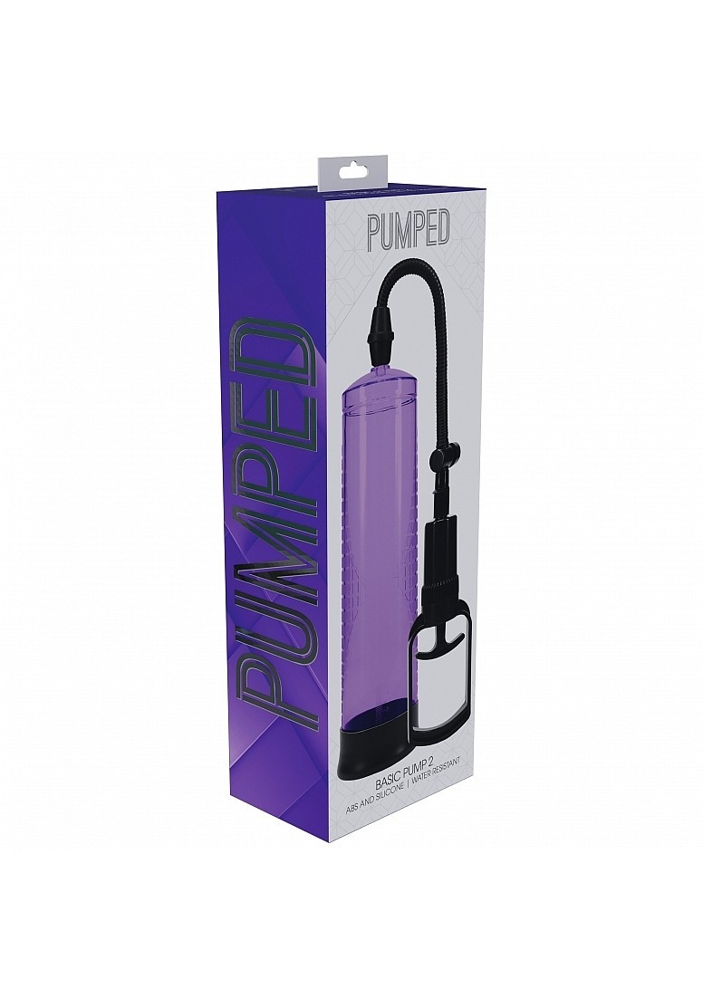 Shots America Pumped Water Resistant Basic Pump 2 Purple, New