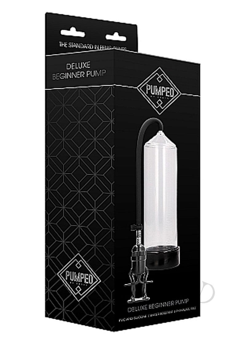 Pumped By Shots Deluxe Beginner Penis Pump – Clear