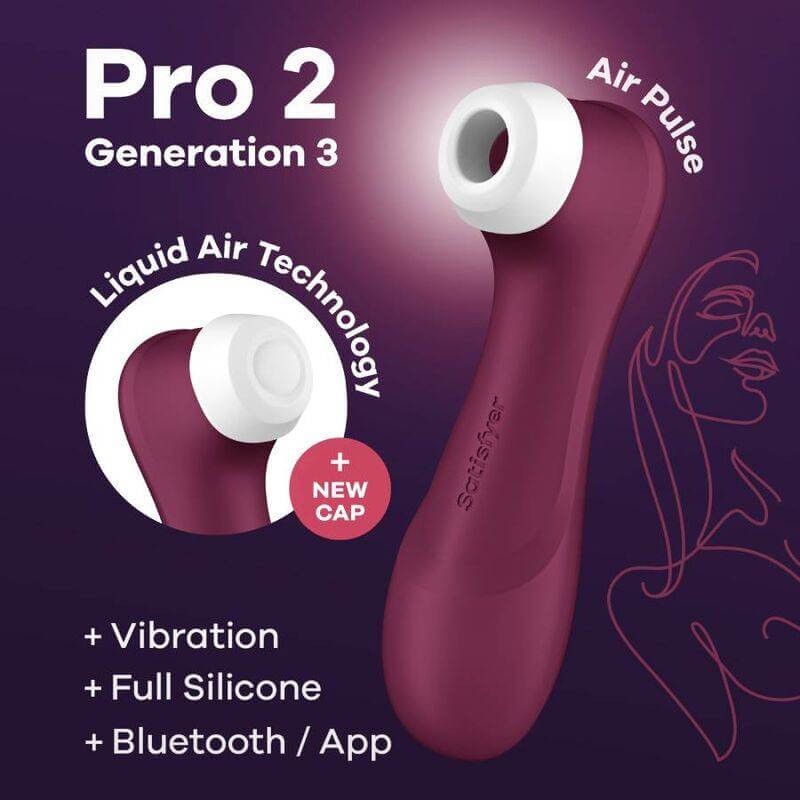 Satisfyer – Clitoral Suction Pro 2 Generation 3 +Vibr + App