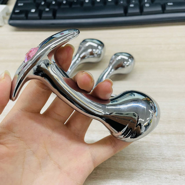 Metal-Anal-Sex-Plug-Toys-Women-Men-Butt-Plug-Prostate-Massage-Dildo-Stimulator