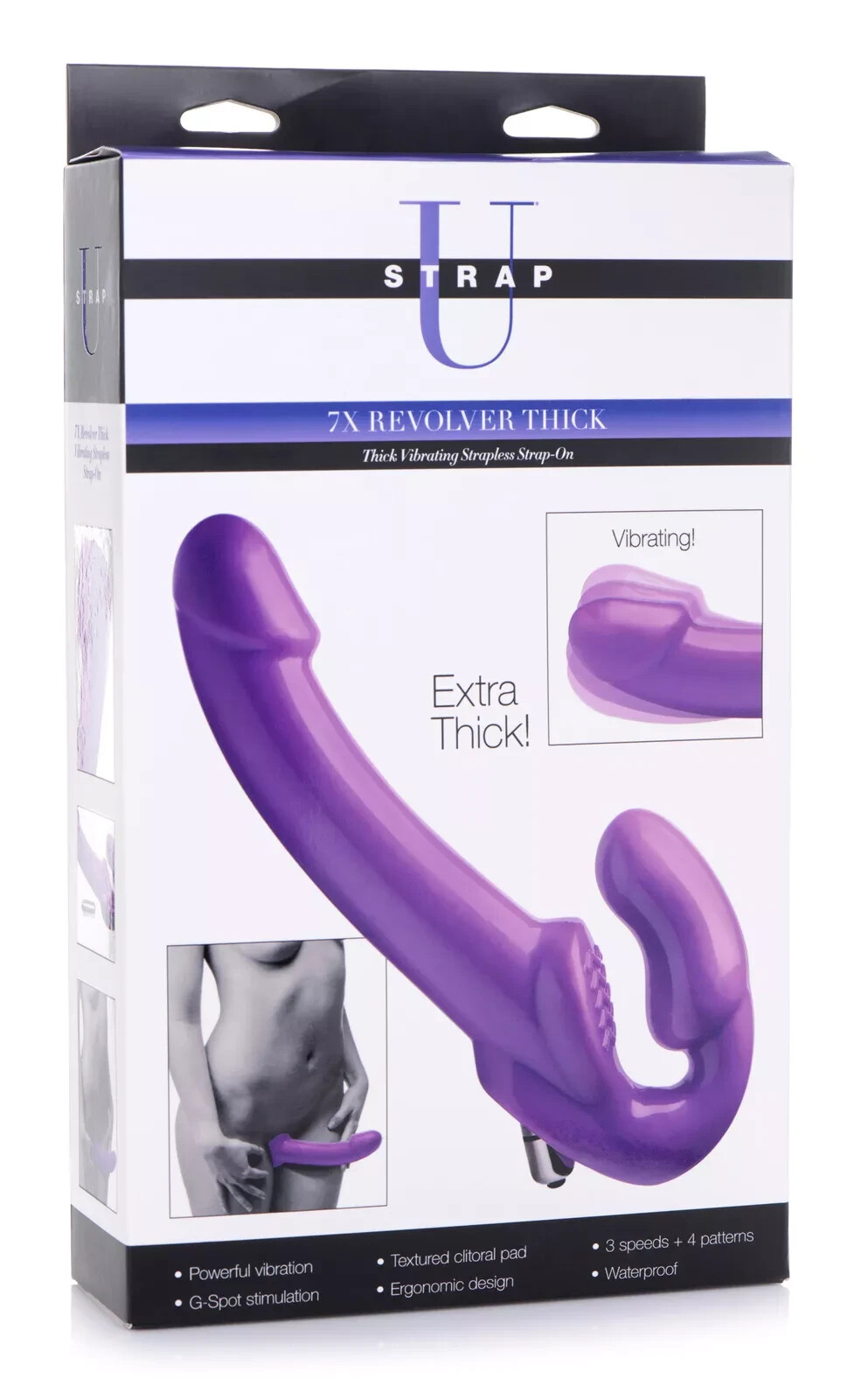 Revolver-Vibrating-Strapless-Strap-on-Vaginal-Clitoral-G-spot-Dildo-Lesbian-Toys