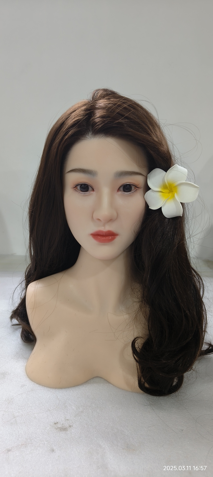 Realistic Sex Doll Head Implanted Hair Masturbator Lifelike Adult Toys for Men