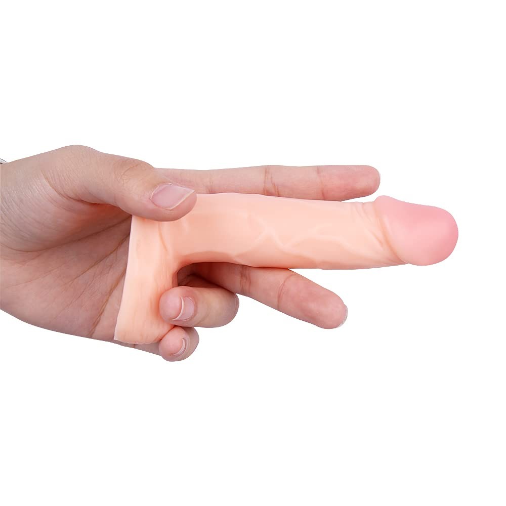 4.3 Inches Realistic Dildo for Beginners, Anal Dildos Lifelike Fake Penis for…