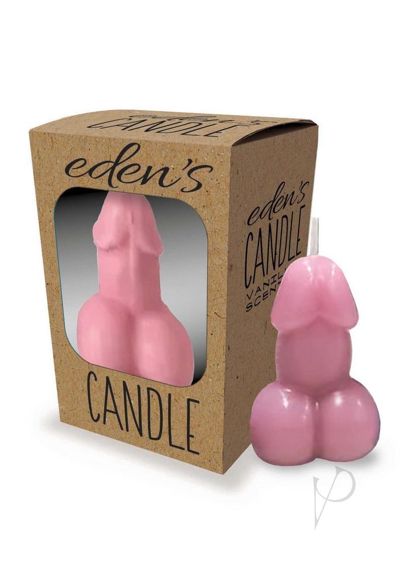Eden`s Candle Vanilla Scented Penis – Rose Pink