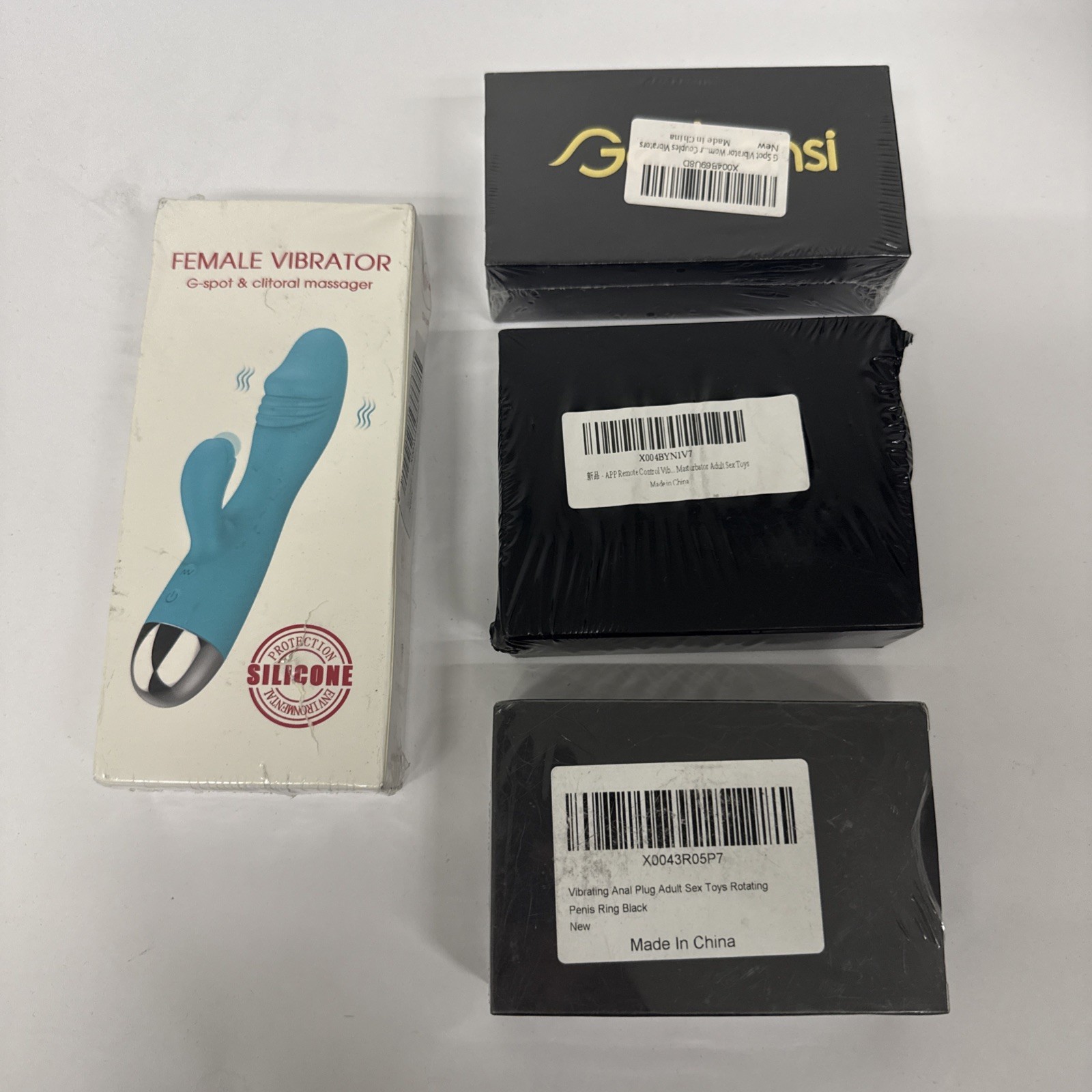 4x Rechargeable Vibrator G-spot Dildo Massager Waterproof Sex Toys for Adult