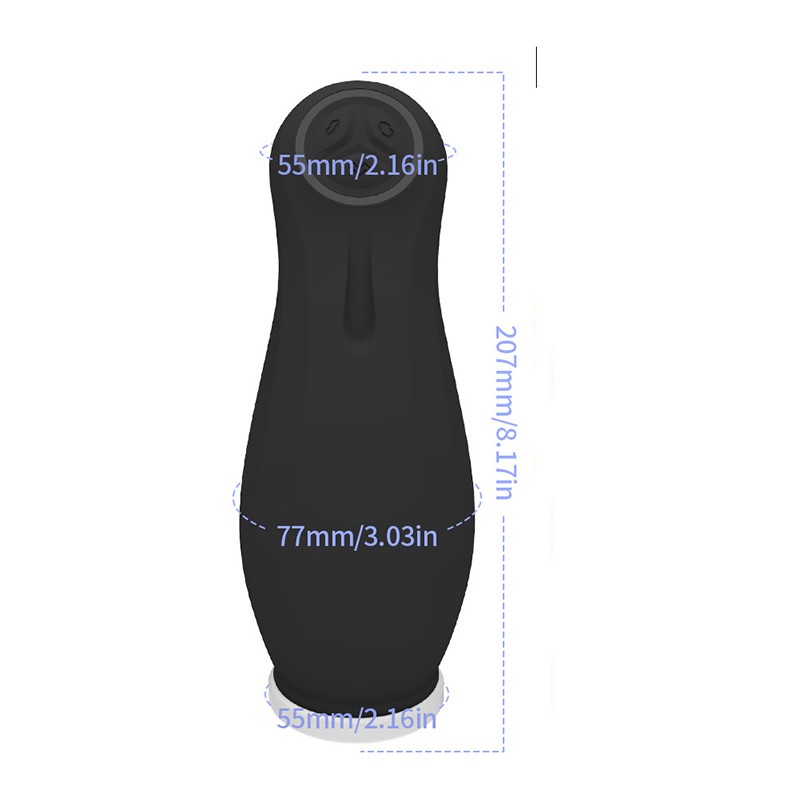 Penis Trainer Glans Stimulator Masturbator Massager Vibrator Enlarger Sex Toys