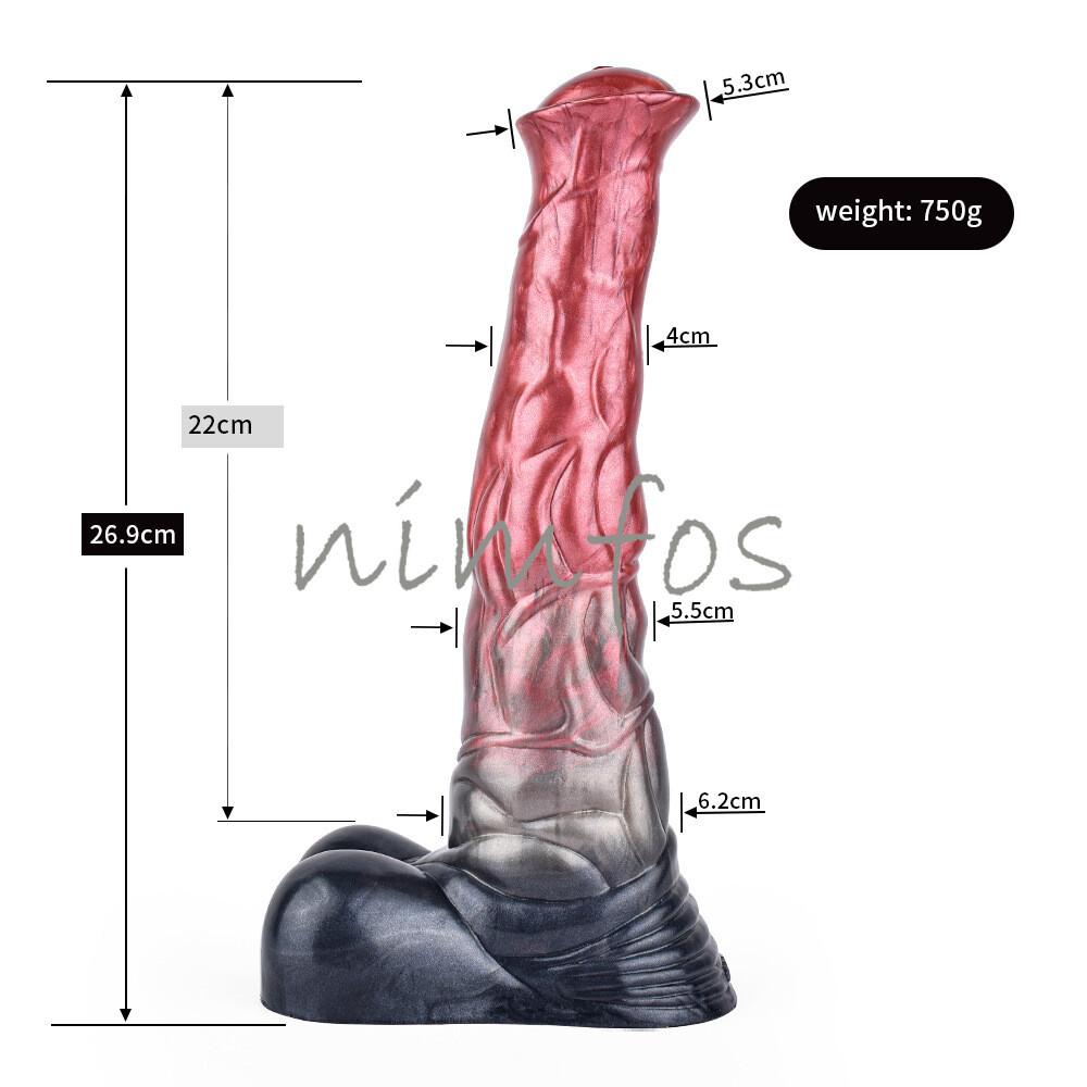 HUGE STRONG Silicone Realistic Dildo Skin Feeling Penis Dick Suction Sex Toy