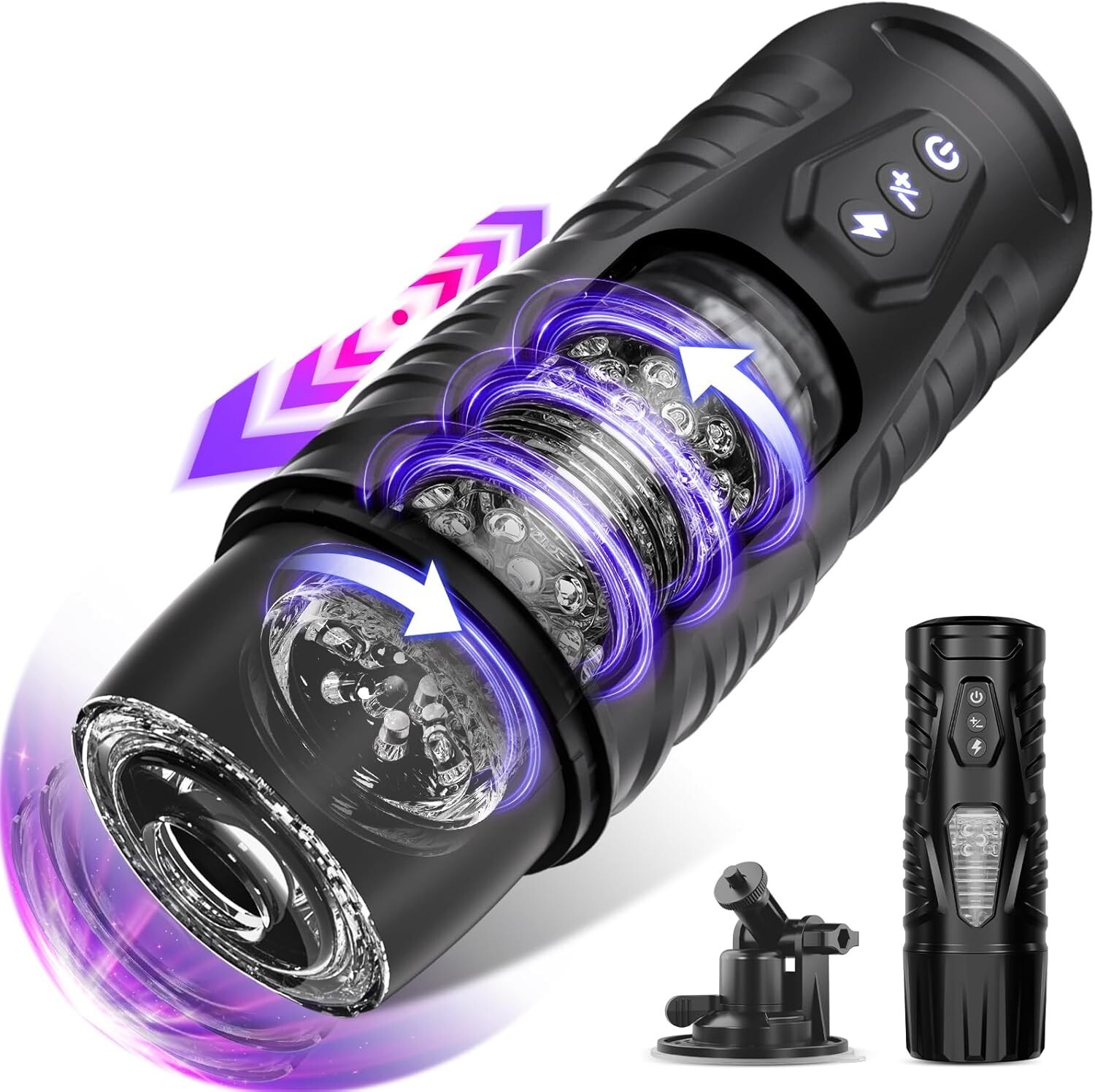Advanced Male Sex Toy – 7 Thrusting Modes & 3D Textures for Realistic Pleasure