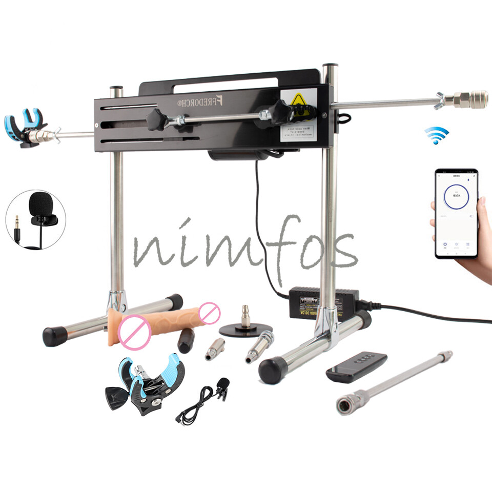 Sex Machine Remote APP Adjustable Vac u Lock 30db 120W Sex Machine With Dildo