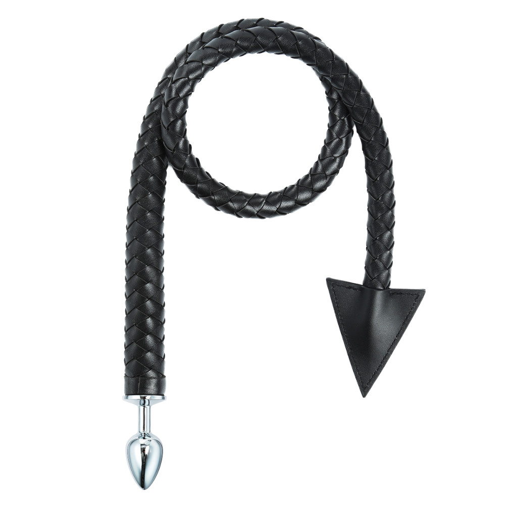 Spanking Whip Paddle Flogger Anal Butt Plug Devil Tail Couple SM Slaves Sex Toys