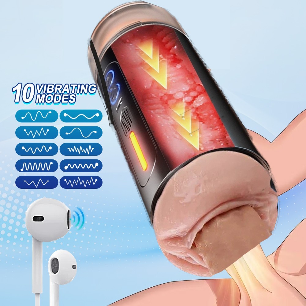 Sex Machine Blowjob Automatic Vibrating Male Masturbaters Cup Stroker Men Toys