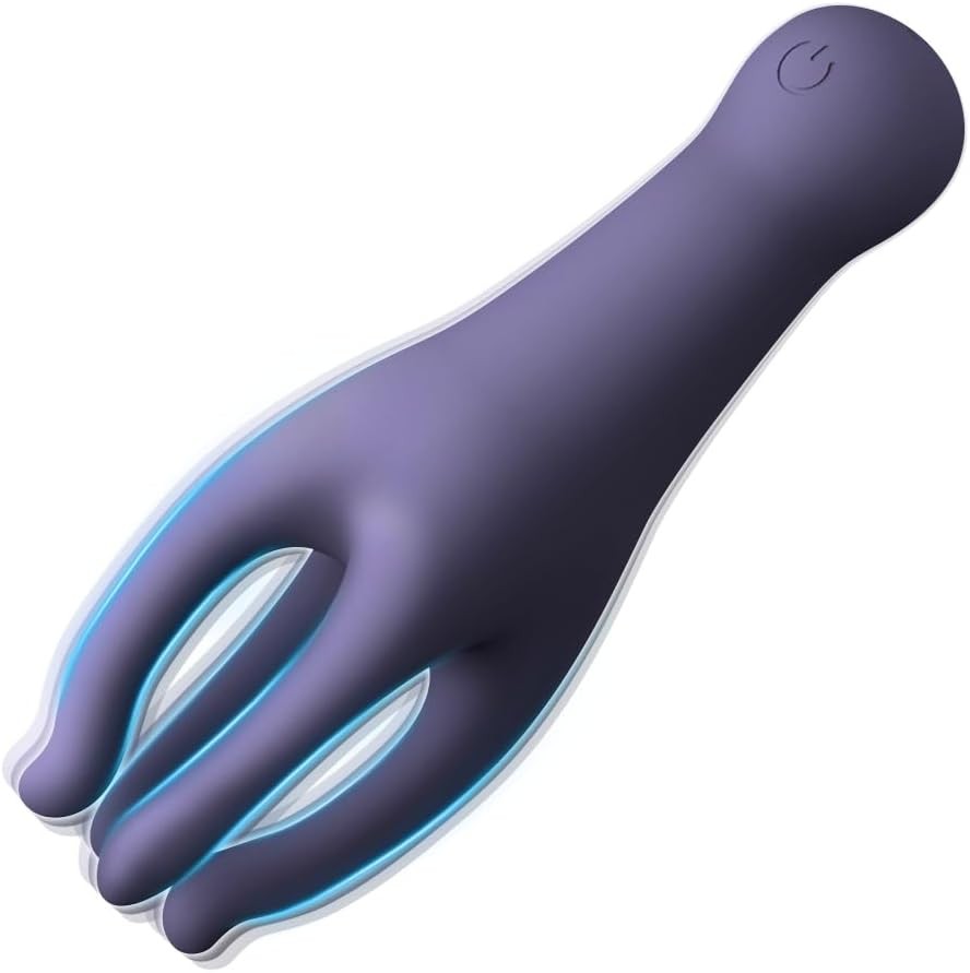 Women Clit Nipple Clamps Breast Glans Earlobe Massage Vibrator, Reduced Men Peni