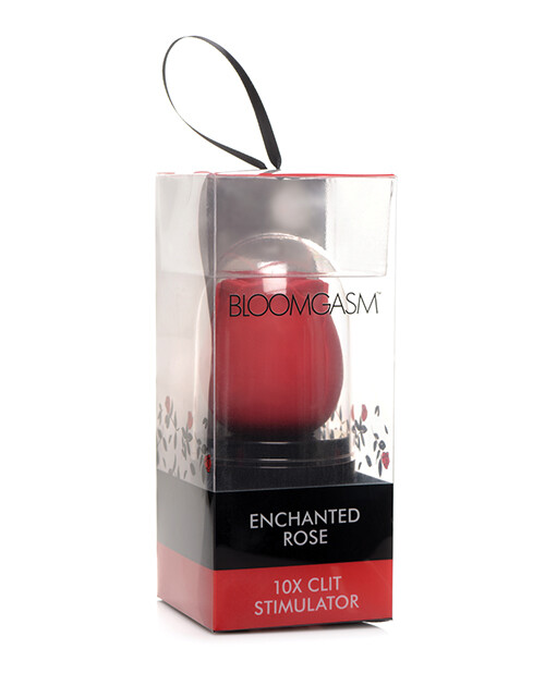 Inmi Bloomgasm Wild Rose 10x Stimulator W/case Red