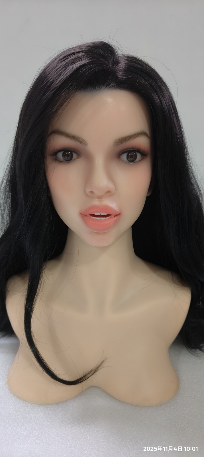 Lifelike Sex Doll Head Mobile Jaw Tongue ROS Heads Masturbator Sex Toys for Men