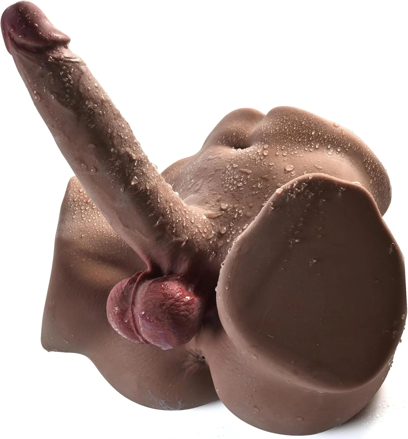 9LB Male Sex Doll for Gay with 7.2in Flexible Realistic Dildo, 2 in1 Unisex Mast