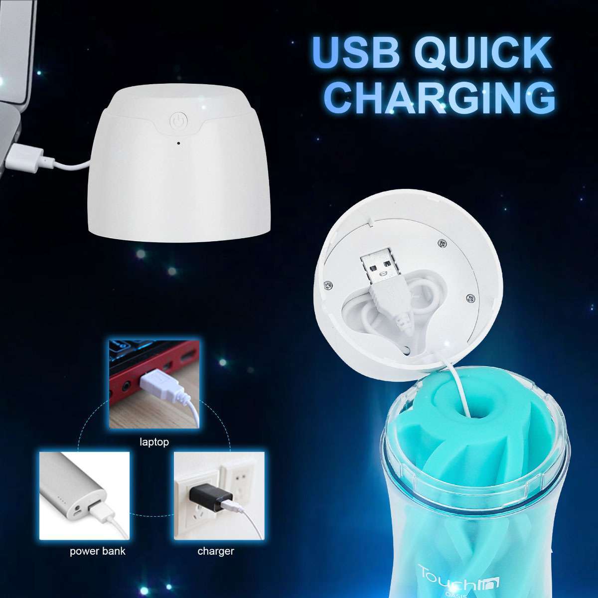 Male Automatic Sucking Masturbators Cup Blowjob Machine Stroker Adult Sex Toy US