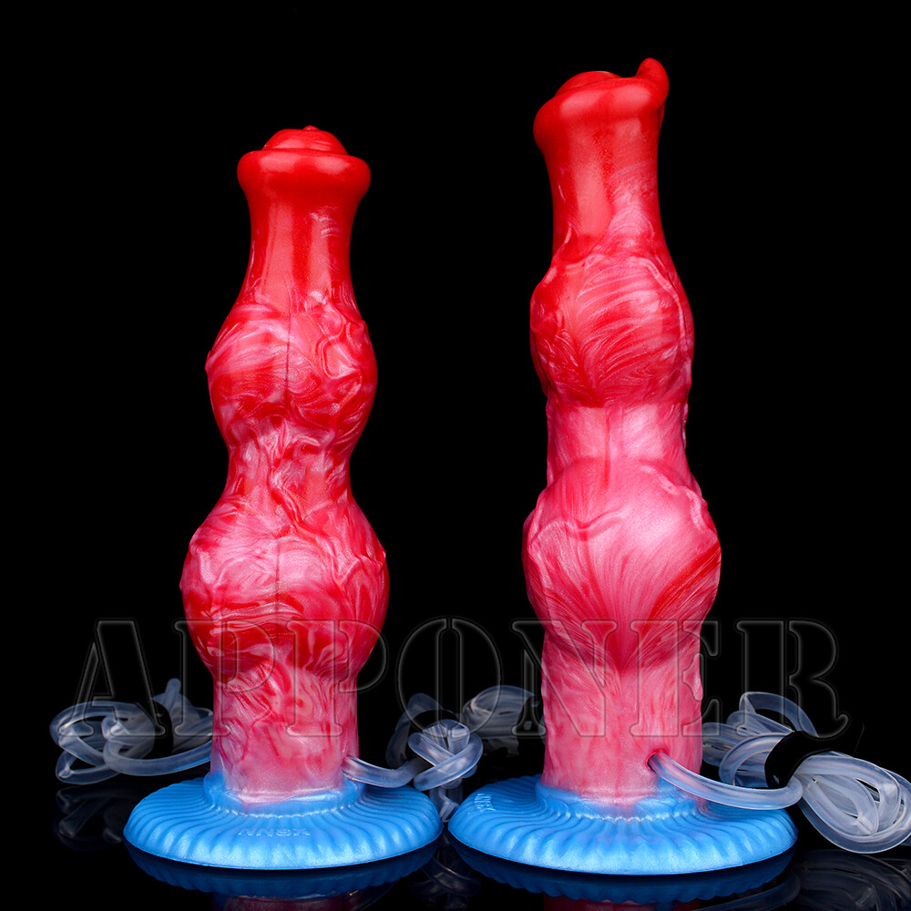 2 Sizes Fantasy Dildo Silicone Dildo with Suction Cup for Hands-Free Play Toys