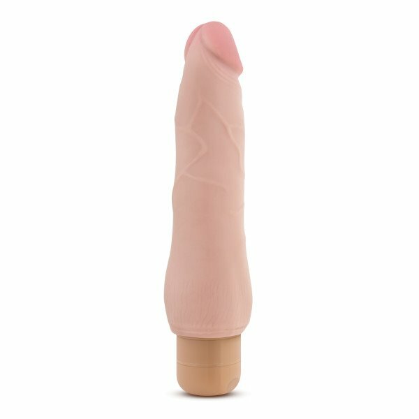 Multi-speed Waterproof Realistic Vibrating Anal G-spot Dildo Cock Vibe Vibrator