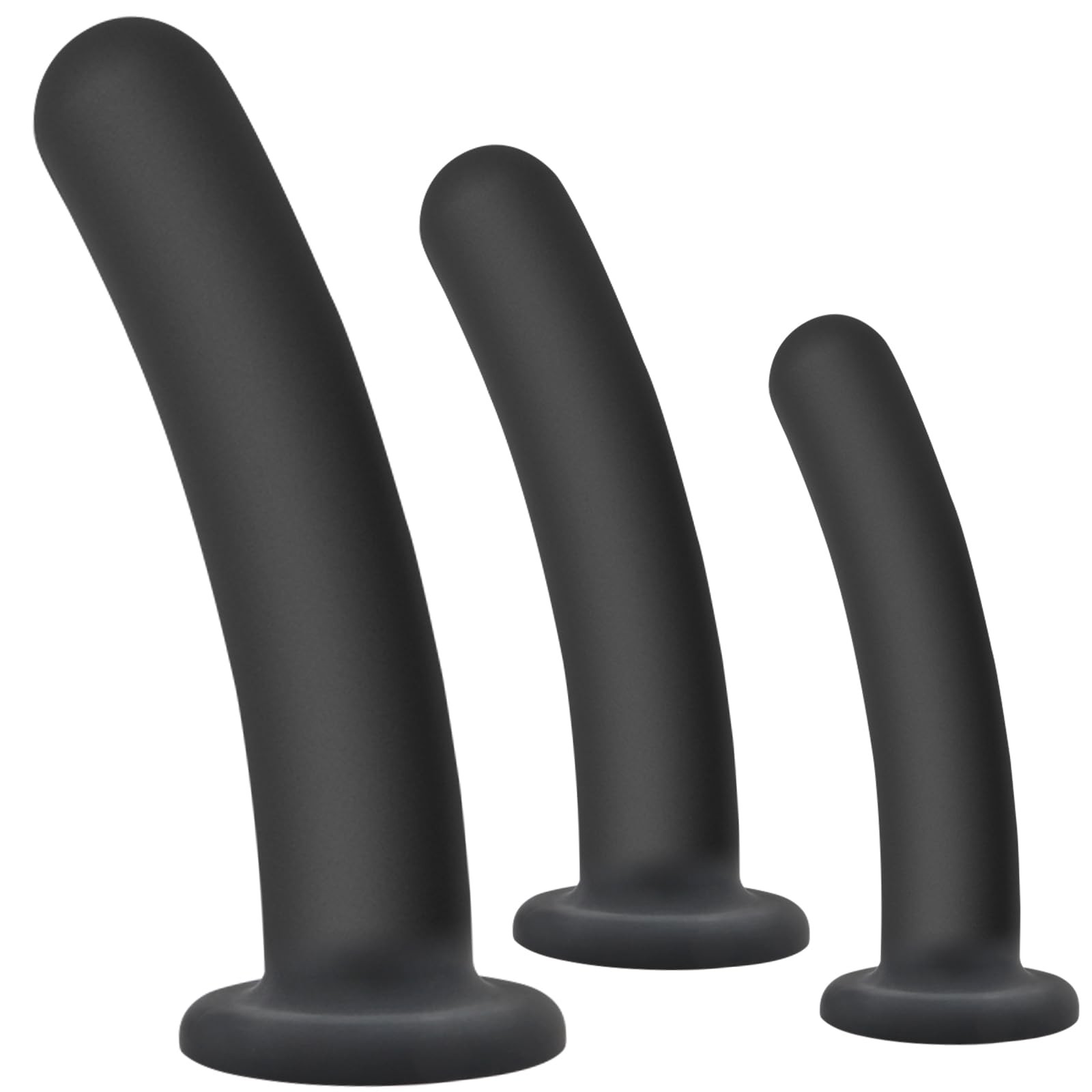 Anal Dildos Anal Plug Training Set 3 Sizes Silicone Butt Plug