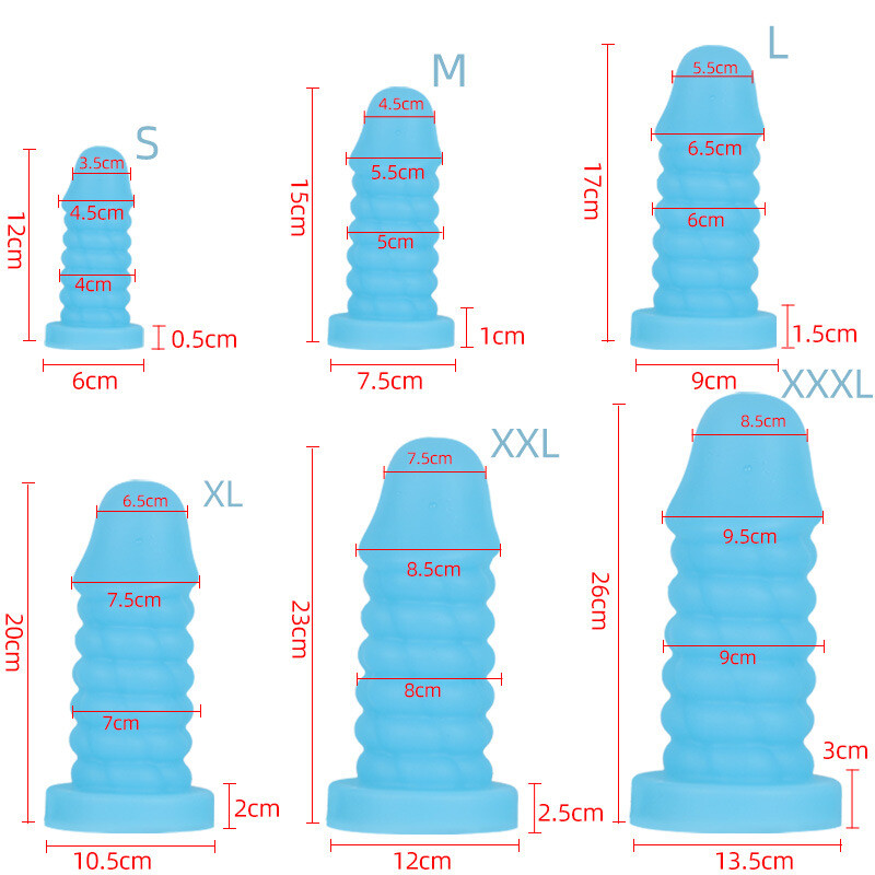 3.3″ Thick Girth Huge Dildo Realistic Cock Big Large Wide Dong Sex Suction Cup