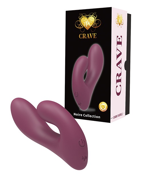 Rabbit Vibrator Crave Multi Function Purple Clitoral G Spot Rechargeable Purple