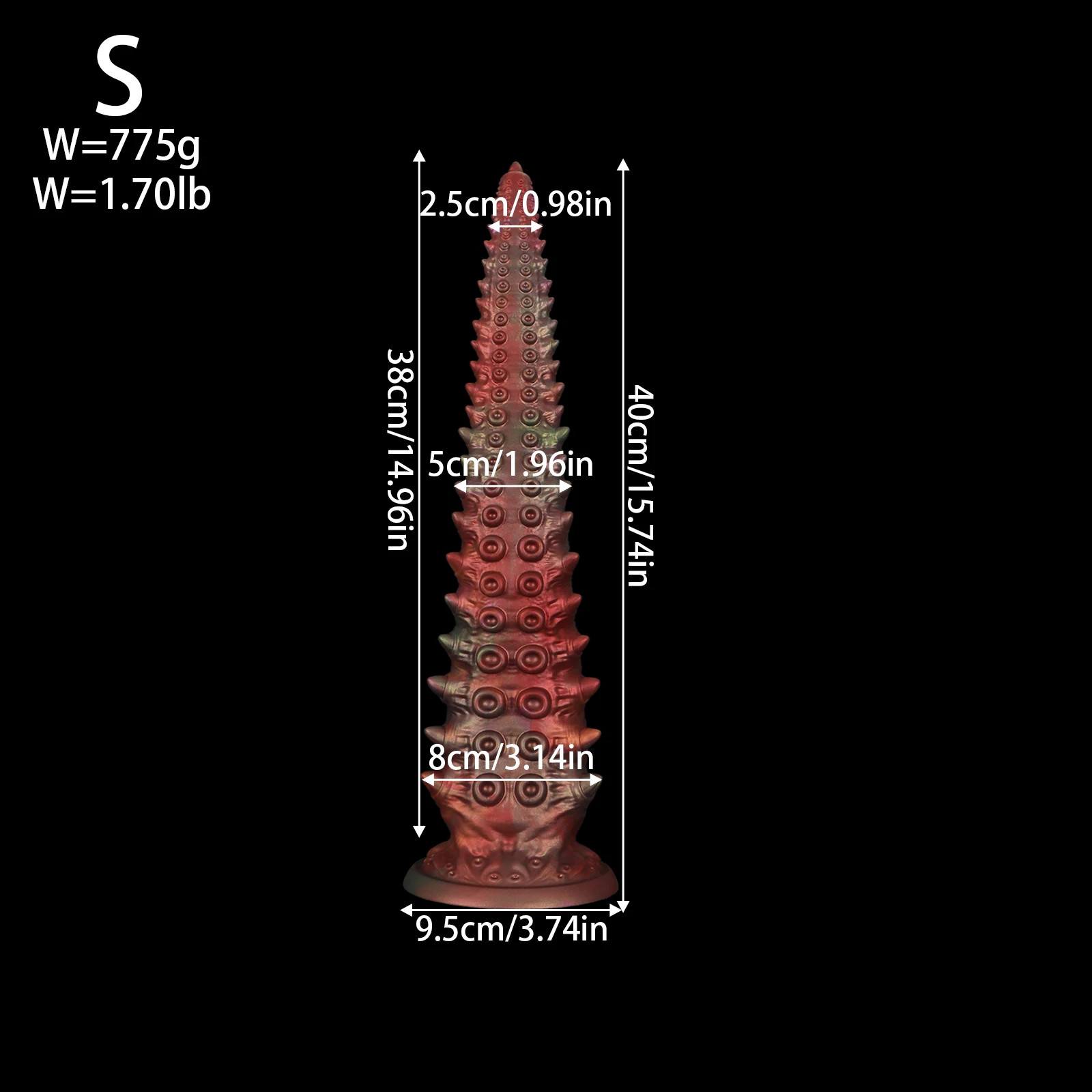 Monster Fantasy Huge Anal Plug Tentacle Long Dildo Big Butt Plug Dilator Sex Toy