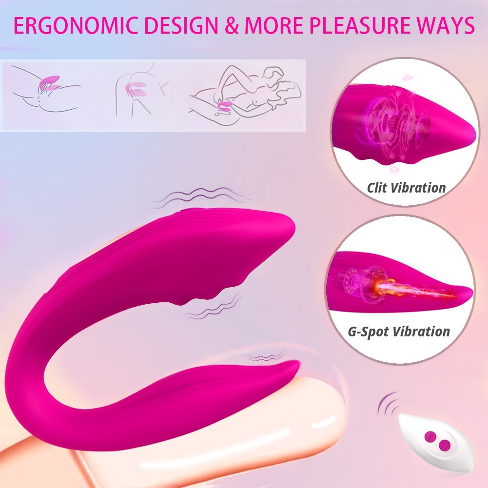 Wearable G-Spot Clit Vibrator Dildo Double Massager Clit Sex Toys for Women