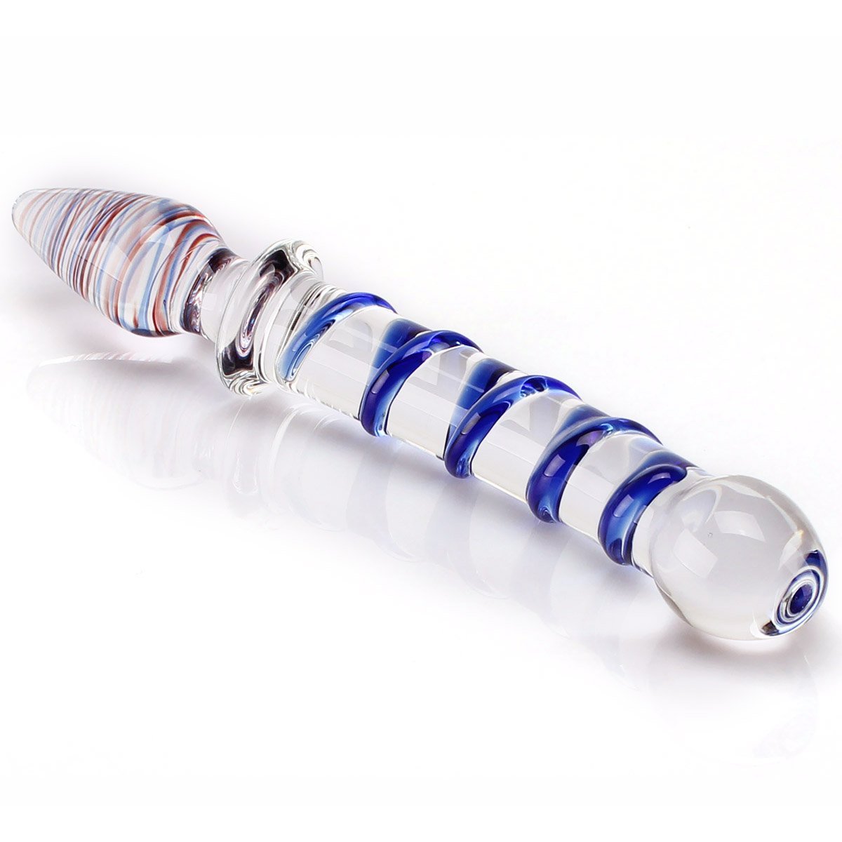 Crystal Glass Penis Dildo For Women Masturbation Anal Butt Plug Stimulator Toys
