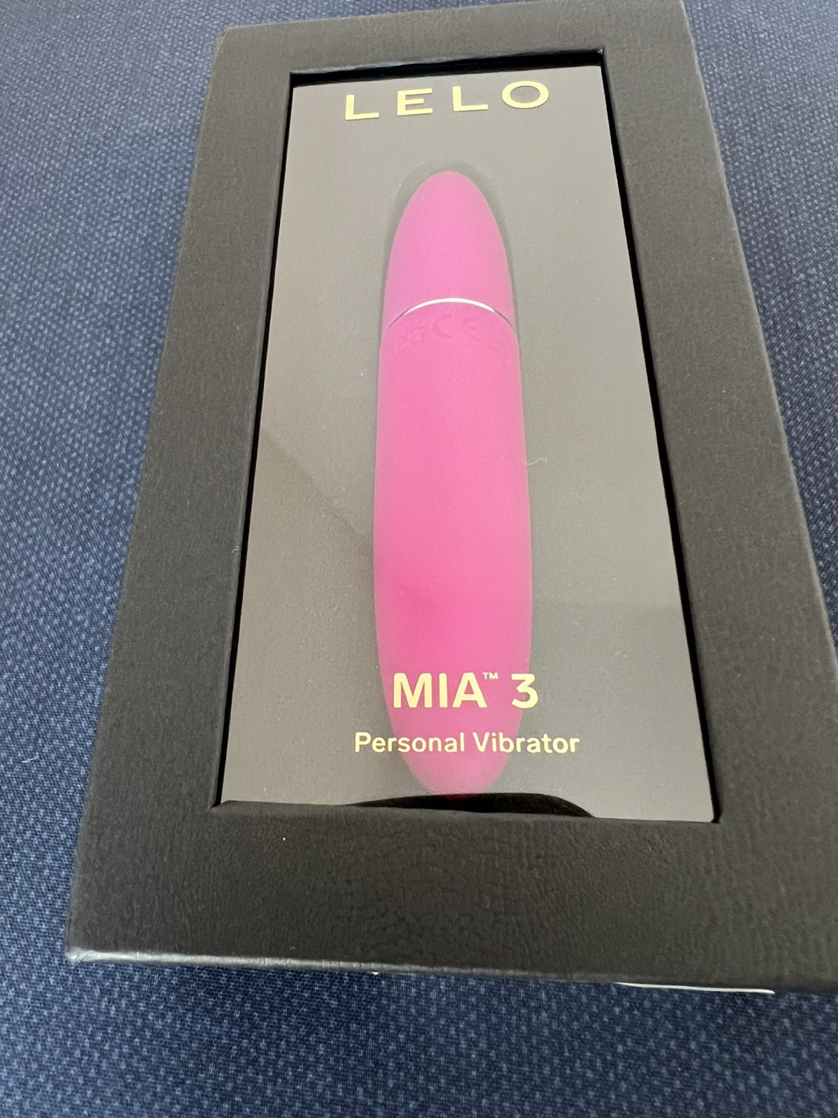 LELO MIA 3 Personal Vibrator -Deep Rose- BRAND NEW *SEALED*