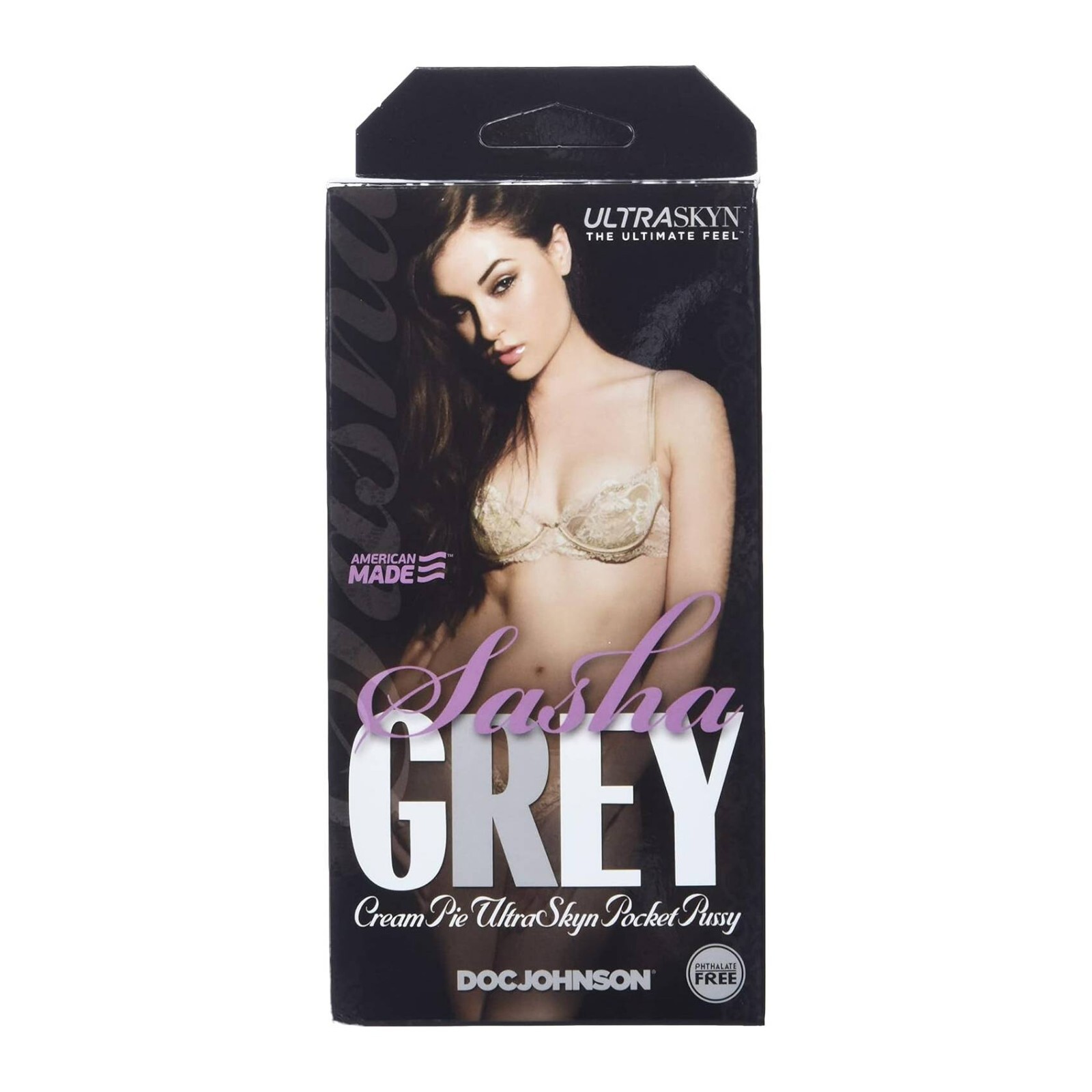Doc Johnson Sasha Grey Cream Pie Ultraskyn Pocket Pussy