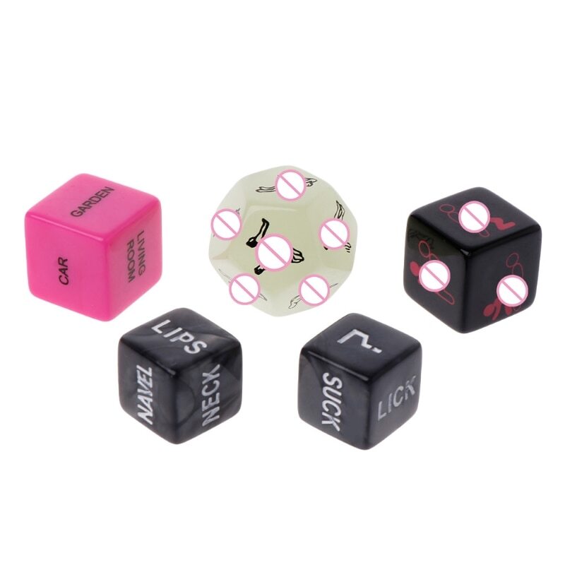 Dice Sex Positions Role Play Love Gift Couples Flirt Foreplay Game Adult Party