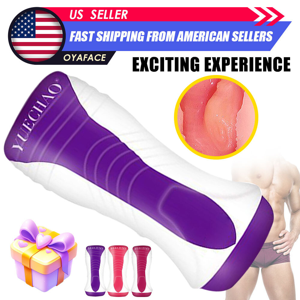 Soft Realistic Male Masturbators Pocket Pussy Vagina Stroker Cup For Men Sex Toy