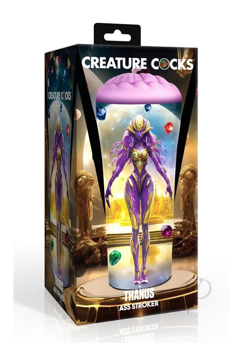 Creature Cocks Thanus Ass Stroker – Purple