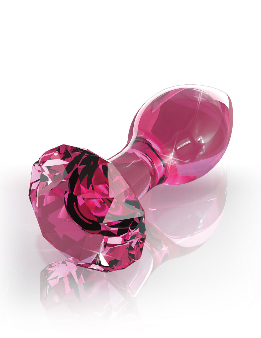 Icicles No 79 Glass Anal Plug Pink – Butt Plug Ass Play Sex Toy