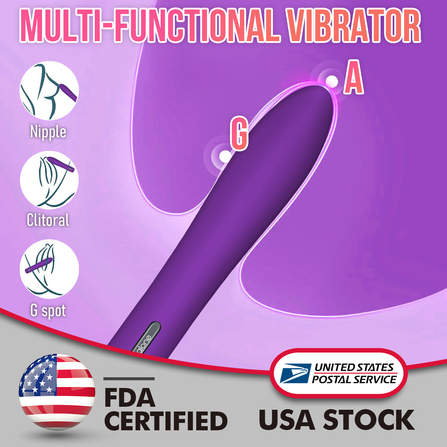 6.3” Juguetes Sexuales Vibrador Para Mujer Bullet Vibrator Sex toy for Women