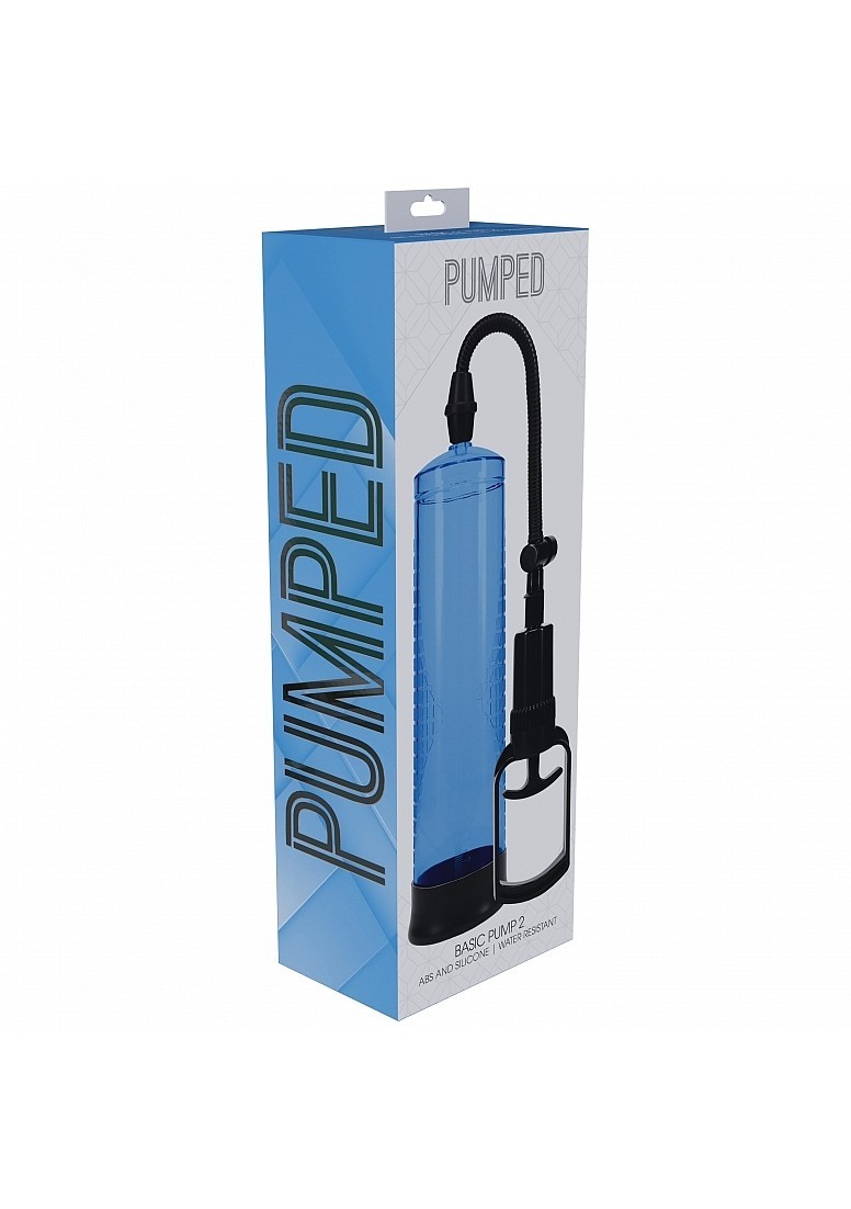 Shots America Pumped Water Resistant Basic Pump 2 Blue, New