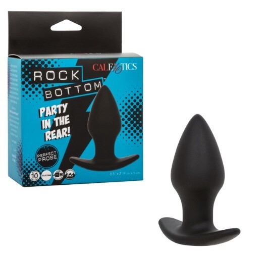 California Exotic Calexotics Rock Bottom Perfect Probe Anal Plug Vibrator, New