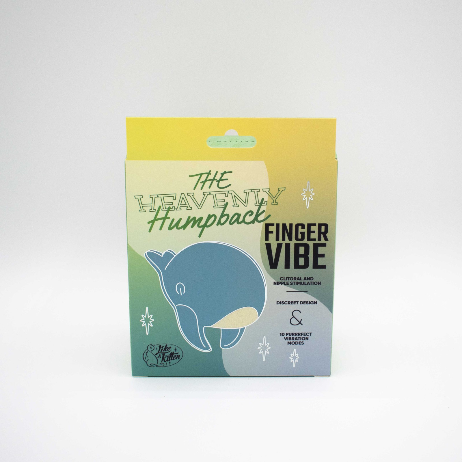 The Heavenly Humpback Finger Bullet Vibrator – Blue