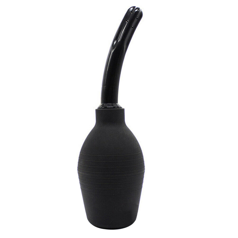 Silicone Bulb Enema Anal Clean Liquid Bottle Douches Enemator For Men Women US