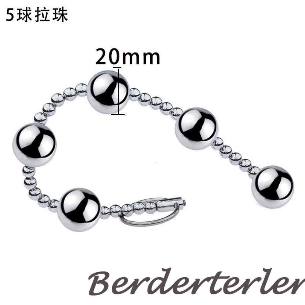 Metal Anal Beads Pull Beads Anal Plug Butt Plug Penetration Anal Dilator Sex Toy