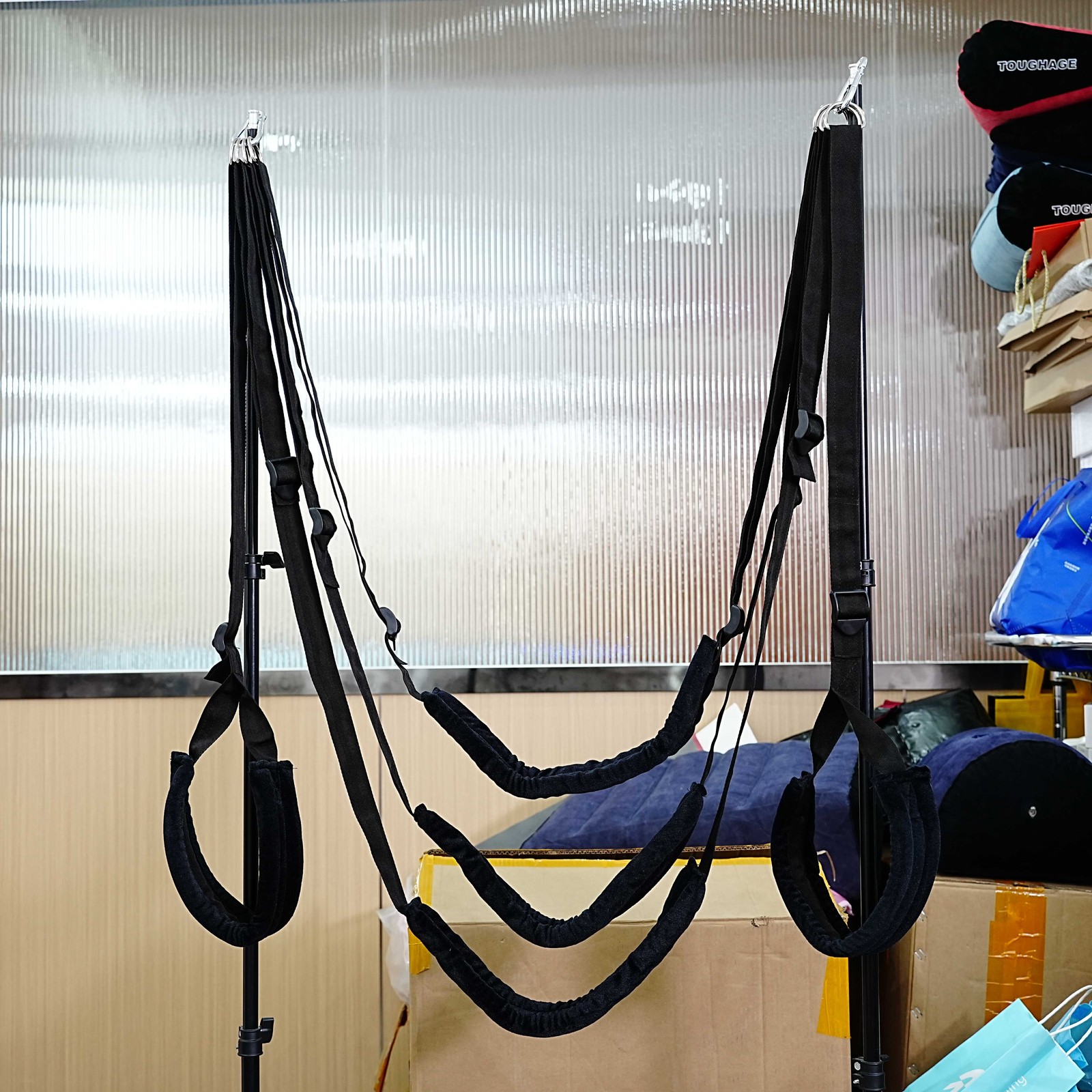 Sex Swing Couple Games Slings Bondage Hanging Love SM Open Leg Adult Women Men