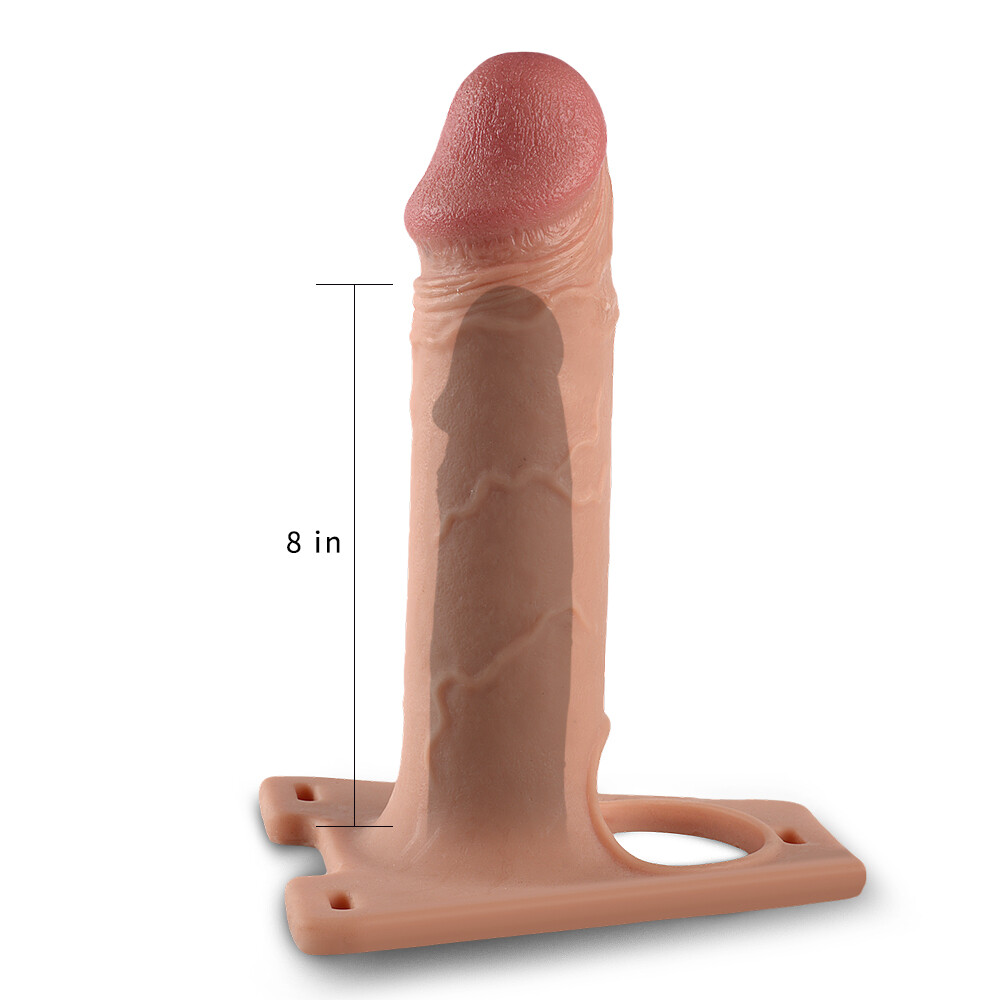 8.5″ Rodeo Hollow Strap-On Penis Dildo Men Sexual Dysfunction Ed Pe Small Penis