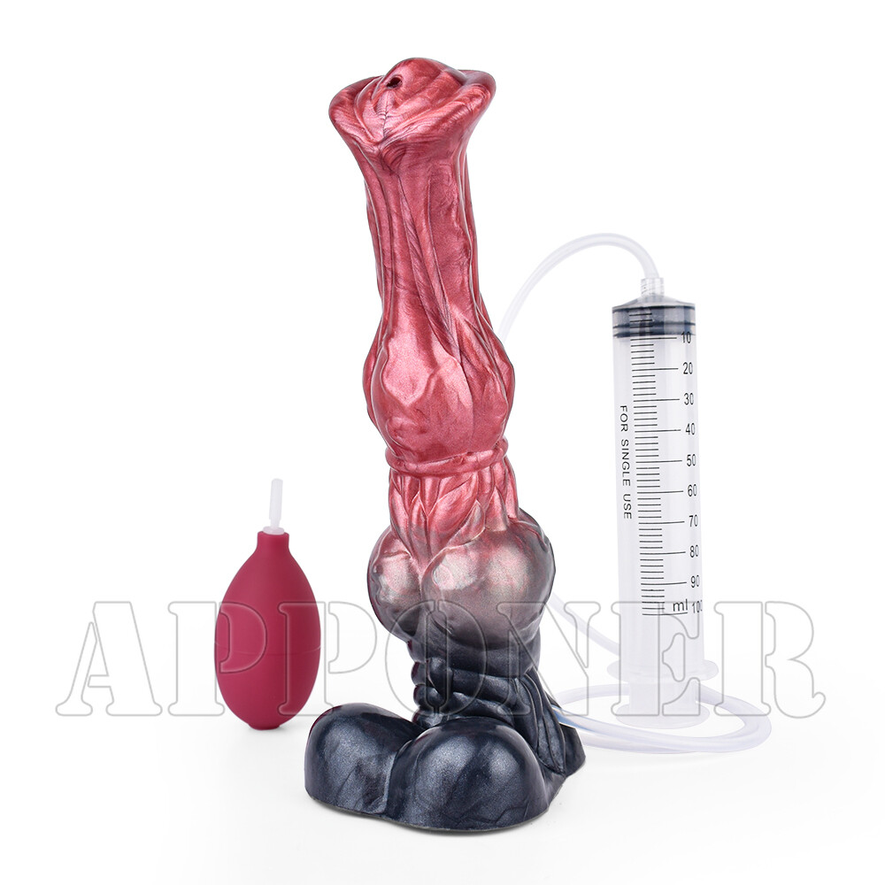 Silicone Squirting Fantasy Realistic Ejaculation Dildo LargeFor Women Sex Toys