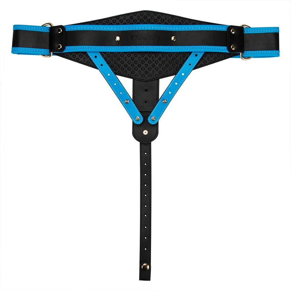 9″ Consolador Hueco de Silicona con Conjunto de Correa y Varilla ED Hombres