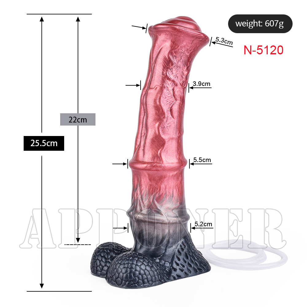 Silicone Squirting Fantasy Realistic Ejaculation Dildo LargeFor Women Sex Toys
