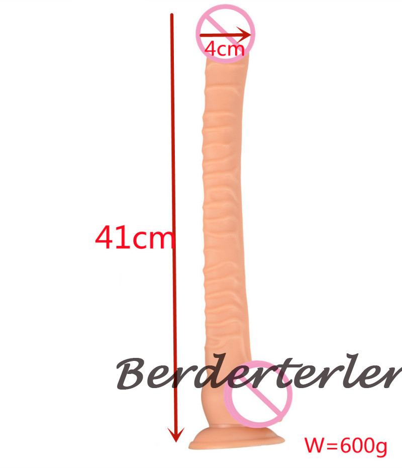 16.14in Huge Dildo Dildos Masturbator Penis with Suction Cup Strap-on Sex Toys