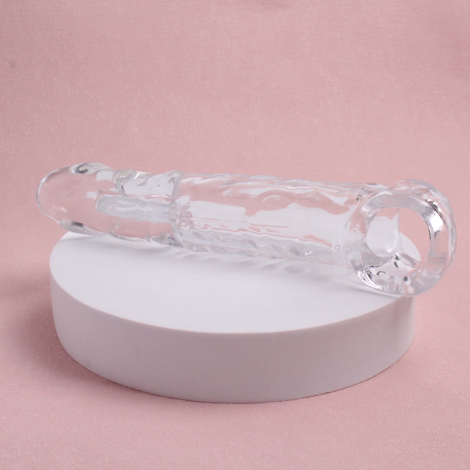 8.3inch Male Cock-Girth-Enlarger-Enhancer-Penis-Extension-Extender-Sheath-Sleeve
