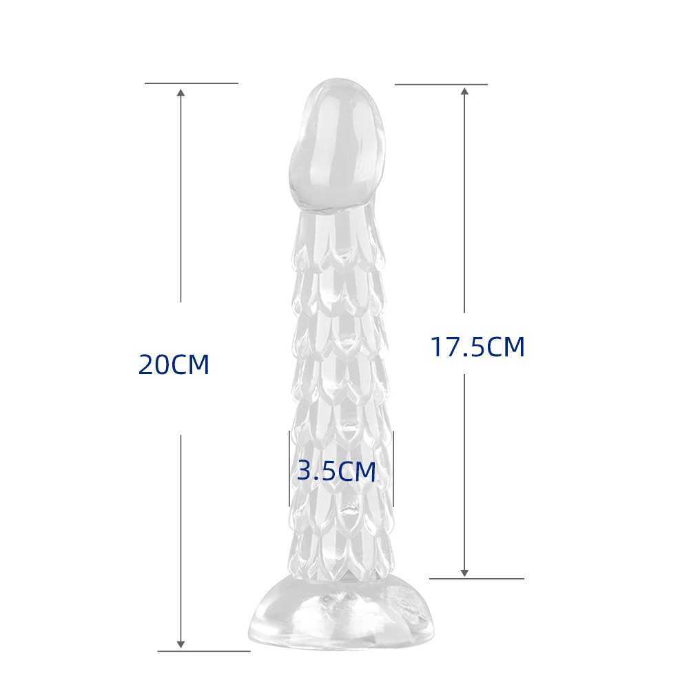 Flexible Butt Plug Set Anal Plug Dildo Suction-Cup Sex Toys Massager Women Men